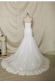 Trumpet/Mermaid Sweetheart Lace Bridal Wedding Dresses WD010679