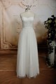 A-line Sweetheart Lace and Tulle Bridal Wedding Dresses WD010682