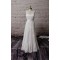 A-line V-neck Lace Bridal Wedding Dresses WD010683