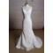 Trumpet/Mermaid Spaghetti Strap Lace Bridal Wedding Dresses WD010684