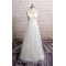 A-line V-neck Bridal Wedding Dresses WD010686