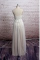 Sheath/Column Spaghetti Strap Tulle and Lace Bridal Wedding Dresses WD010687