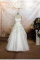 A-line Sweetheart Lace and Tulle Bridal Wedding Dresses WD010694