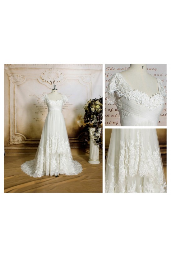 A-line Lace Bridal Wedding Dresses WD010695 A-line Lace Bridal Wedding Dresses WD010695