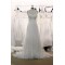 A-line Straps Lace and Tulle Bridal Wedding Dresses WD010699