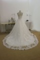 A-line Beaded Lace Bridal Wedding Dresses WD010700