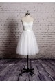 Ball Gown Sweetheart Short Lace and Tulle Bridal Gown Wedding Dress WD010701 Ball Gown Sweetheart Short Lace and Tulle Bridal Gown Wedding Dress WD010701