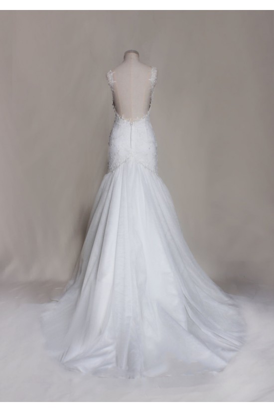 Trumpet/Mermaid Straps Lace Bridal Gown Wedding Dress WD010704 Trumpet/Mermaid Straps Lace Bridal Gown Wedding Dress WD010704