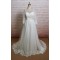 A-line 3/4 Sleeves Lace Bridal Gown Wedding Dress WD010705