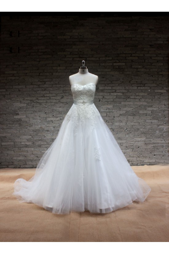 A-line Sweetheart Lace Bridal Gown Wedding Dress WD010706 A-line Sweetheart Lace Bridal Gown Wedding Dress WD010706