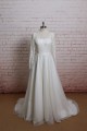 A-line Long Sleeves Lace Bridal Gown Wedding Dress WD010708 A-line Long Sleeves Lace Bridal Gown Wedding Dress WD010708