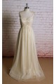 A-line Spaghetti Strap Lace Bridal Gown Wedding Dress WD010716