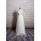 A-line V-neck Lace Bridal Gown Wedding Dress WD010717