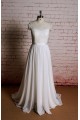 A-line Lace and Chiffon Bridal Gown Wedding Dress WD010719 A-line Lace and Chiffon Bridal Gown Wedding Dress WD010719