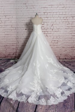 A-line Sweetheart Lace Bridal Gown Wedding Dress WD010720
