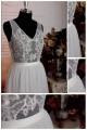 Elegant V-neck Bridal Gown Wedding Dress WD010721