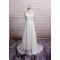 A-line V-neck Chiffon and Lace Bridal Gown Wedding Dress WD010722