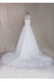 A-line Strapless Lace Bridal Gown Wedding Dress WD010726