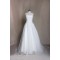 A-line Strapless Lace Bridal Gown Wedding Dress WD010726