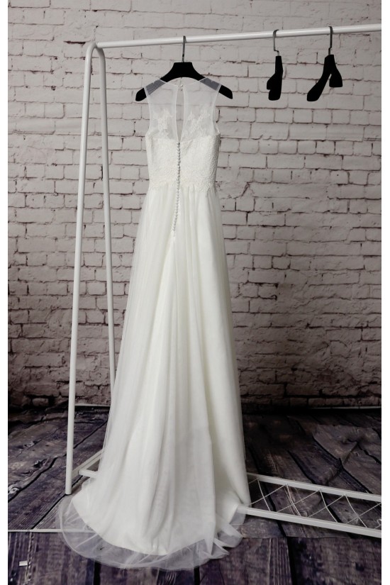 A-line Lace Bridal Gown Wedding Dress WD010727 A-line Lace Bridal Gown Wedding Dress WD010727