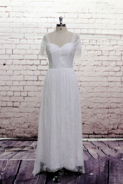 A-line Sweetheart Lace Bridal Gown Wedding Dress WD010728