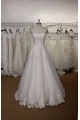 A-line Strapless Lace Bridal Gown Wedding Dress WD010729