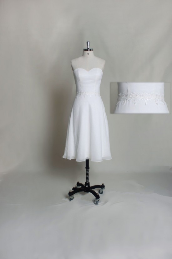 A-line Sweetheart Short Bridal Gown Wedding Dress WD010730 A-line Sweetheart Short Bridal Gown Wedding Dress WD010730