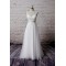 A-line Lace and Tulle Bridal Gown Wedding Dress WD010731