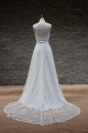 A-line Beaded Lace Bridal Gown Wedding Dress WD010734