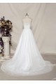 A-line Sweetheart Straps Lace and Tulle Bridal Gown Wedding Dress WD010737