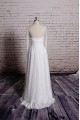 A-line Long Sleeves Lace Bridal Gown Wedding Dress WD010738
