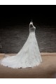 A-line Sweetheart Beaded Lace Bridal Gown Wedding Dress WD010740