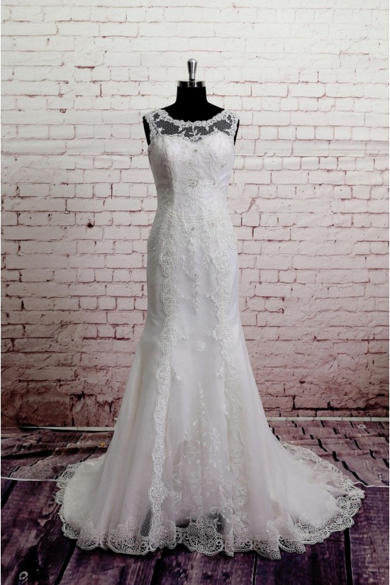 Trumpet/Mermaid Lace Bridal Gown Wedding Dress WD010743 Trumpet/Mermaid Lace Bridal Gown Wedding Dress WD010743