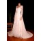 A-line V-neck Long Sleeves Lace Bridal Gown Wedding Dress WD010751