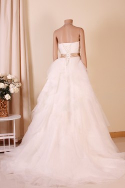 Ball Gown Sweetheart Bowknot Bridal Gown Wedding Dress WD010763