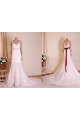 Trumpet/Mermaid V-neck Lace Bridal Gown Wedding Dress WD010764