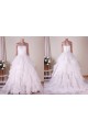 Ball Gown Strapless Beaded Bridal Gown Wedding Dress WD010766