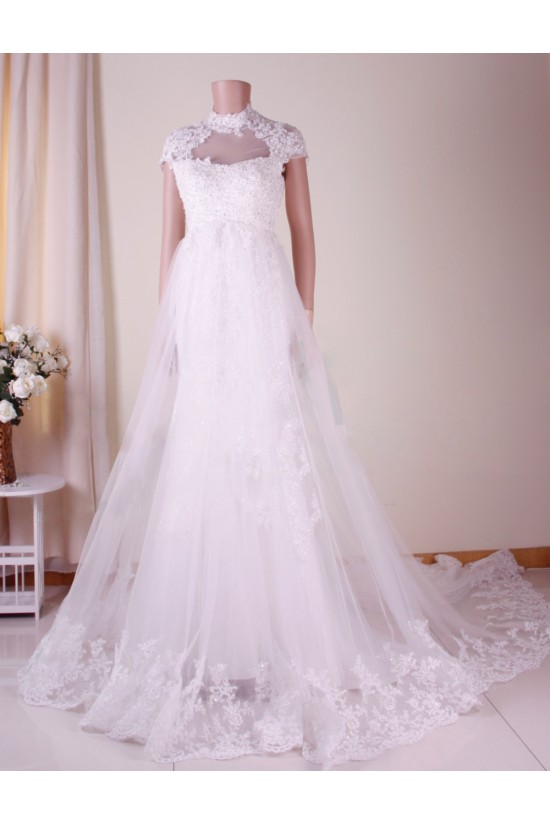 Trumpet/Mermaid Lace Bridal Gown Wedding Dress WD010768