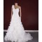 A-line One Shoulder Bridal Gown Wedding Dress WD010770