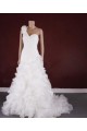 A-line One Shoulder Bridal Gown Wedding Dress WD010770