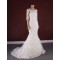 Trumpet/Mermaid Half Sleeves Lace Bridal Gown Wedding Dress WD010771