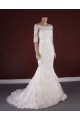Trumpet/Mermaid Half Sleeves Lace Bridal Gown Wedding Dress WD010771 Trumpet/Mermaid Half Sleeves Lace Bridal Gown Wedding Dress WD010771