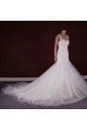 Trumpet/Mermaid Beaded Lace and Tulle Bridal Gown Wedding Dress WD010772 Trumpet/Mermaid Beaded Lace and Tulle Bridal Gown Wedding Dress WD010772