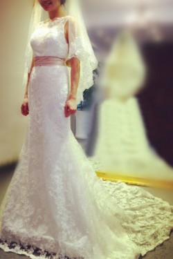 Trumpet/Mermaid Lace Bridal Gown Wedding Dress WD010774