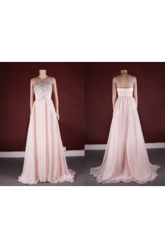 A-line Beaded Bridal Gown Wedding Dress WD010775 A-line Beaded Bridal Gown Wedding Dress WD010775