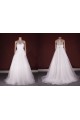 A-line Beaded Bridal Gown Wedding Dress WD010776