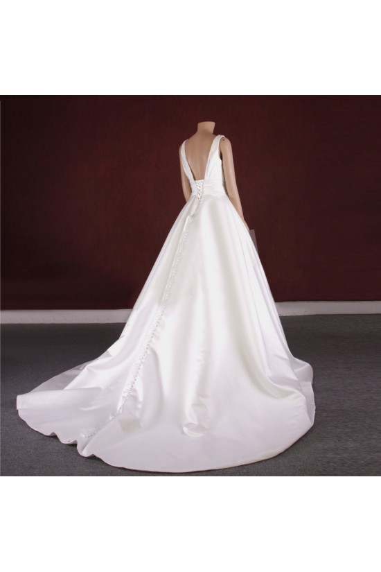 A-line Beaded Bridal Gown Wedding Dress WD010777 A-line Beaded Bridal Gown Wedding Dress WD010777