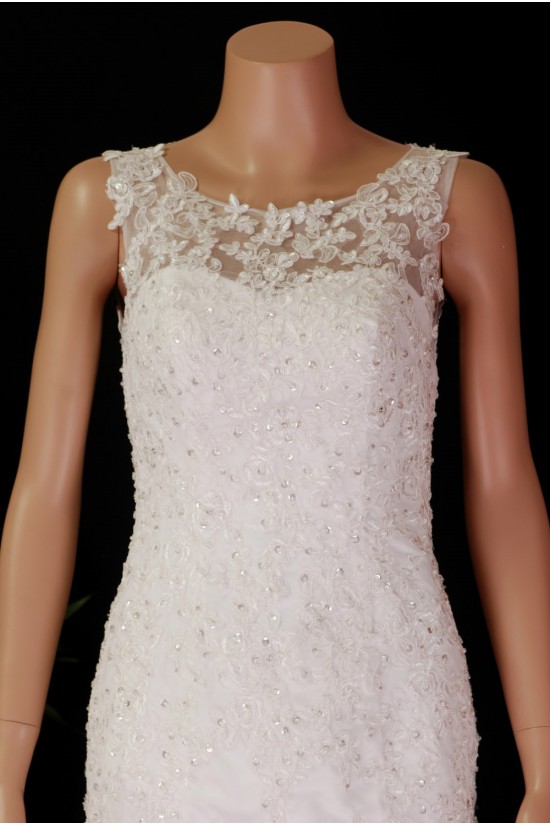 Trumpet/Mermaid Beaded Lace Bridal Gown Wedding Dress WD010780 Trumpet/Mermaid Beaded Lace Bridal Gown Wedding Dress WD010780