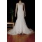 Trumpet/Mermaid Beaded Lace Bridal Gown Wedding Dress WD010780