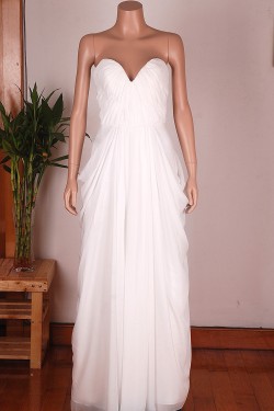 Sheath/Column Sweetheart Bridal Gown Wedding Dress WD010782
